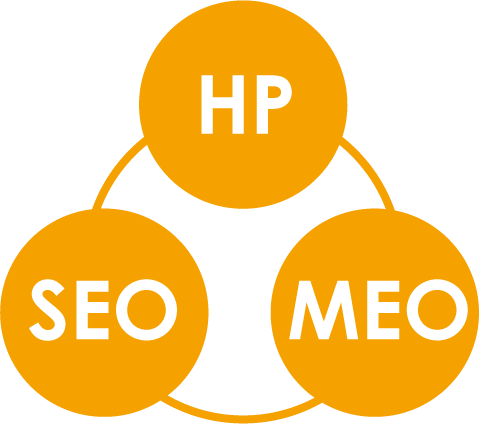 ホームページ制作・SEO・MEOイメージ図